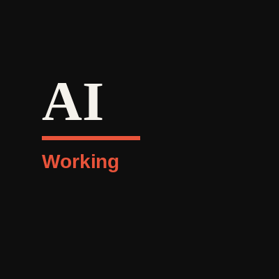 AI Working AI Working